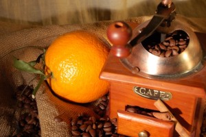 кофе и апельсин