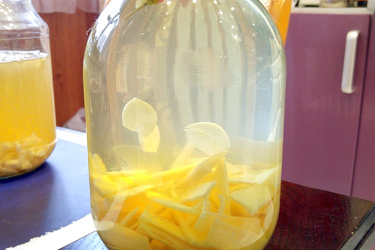 классический рецепт самогона на лимоне