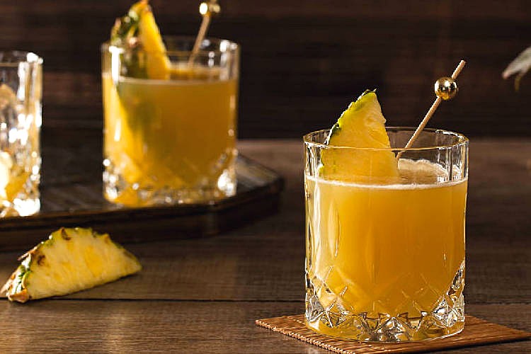 коктейли с егермейстером и ананасовым соком