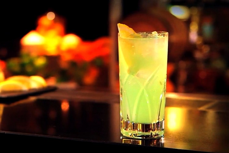 коктейль зеленая фея с белком
